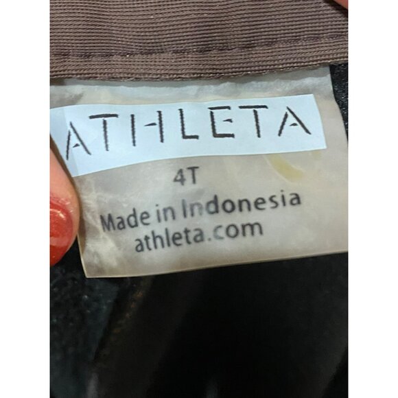 Athleta Womens Brown Wide-Leg Fleece Lined Ski Pants Size 4 - Picture 4 of 7